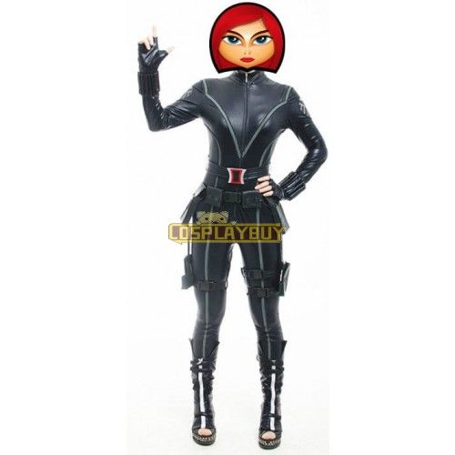 Captain America: The Winter Soldier Black Widow Cosplay Costume