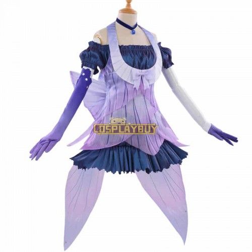 Cardcaptor Sakura Sakura Kinomoto Blue Dress Cosplay Costume