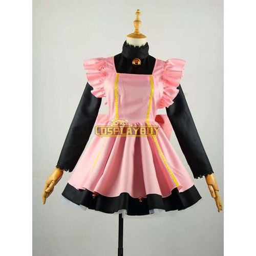 CardCaptor Sakura Sakura Kinomoto Maid Cosplay Costume