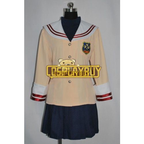 Clannad Cosplay Nagisa Furukawa Girl Uniform