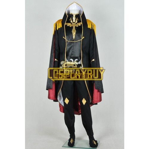 Code Geass Cosplay Julius Kingsley Uniform