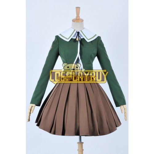 Danganronpa Cosplay Chihiro Fujisaki Girl Uniform