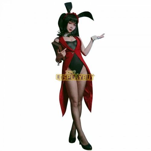 Date A Live Kurumi Tokisaki Bunny Cosplay Costume