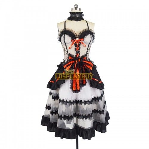 Date A Live Kurumi Tokisaki Dress Cosplay Costume