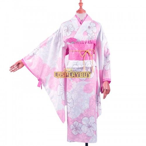 Date A Live Tohka Yatogami Kimono Cosplay Costume