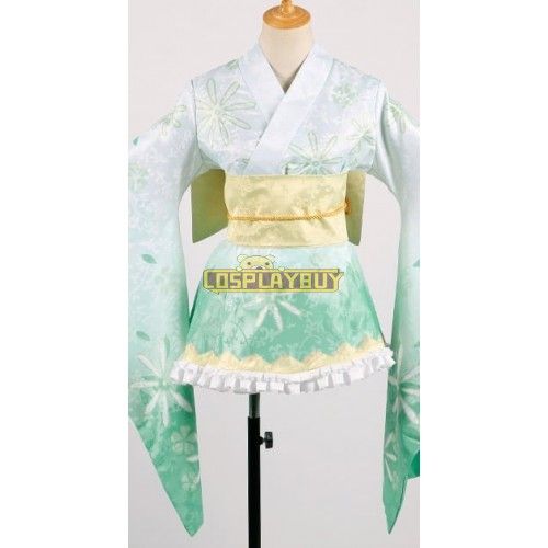 Date A Live Yoshino Kimono Cosplay Costume