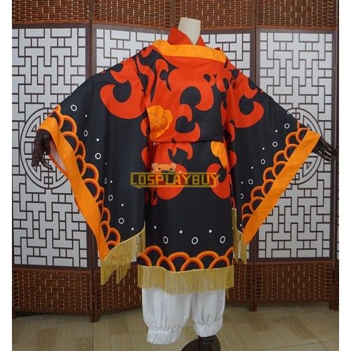 Demon Slayer Hinokami Kagura Kimono Cosplay Costume