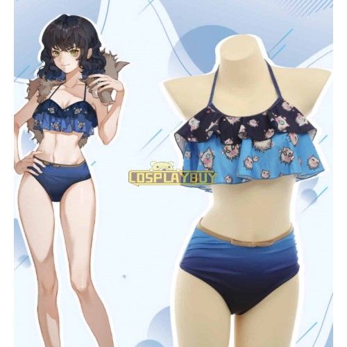 Demon Slayer Inosuke Hashibira Swim Cosplay Costume