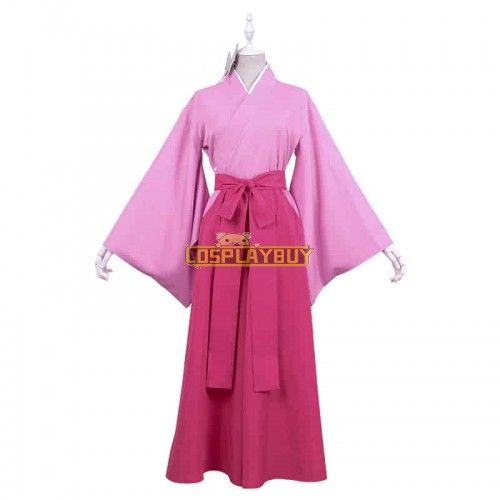 Demon Slayer Kanao Tsuyuri Kimono Cosplay Costume