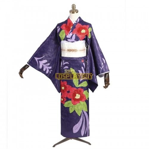 Demon Slayer Yushiro Kimono Cosplay Costume