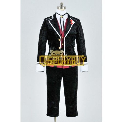 Diabolik Lovers Cosplay Kanato Sakamaki Silk Velvet Uniform