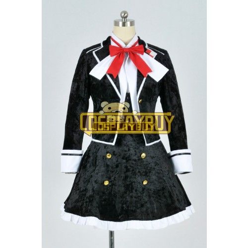 Diabolik Lovers Cosplay Yui Komori Silk Velvet Uniform