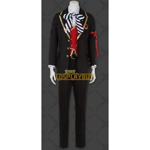 Disney Twisted Wonderland Riddle Rosehearts Cosplay Costume