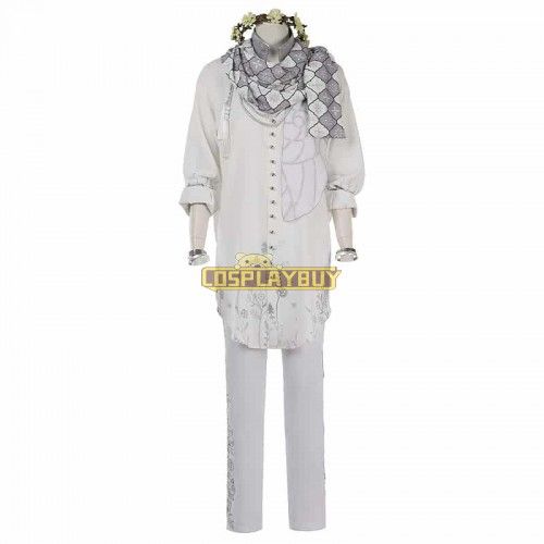 Disney Twisted Wonderland Savanaclaw Ruggie Bucchi White Cosplay Costume