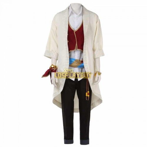 Disney Twisted Wonderland Scarabia Kalim Uniform Cosplay Costume