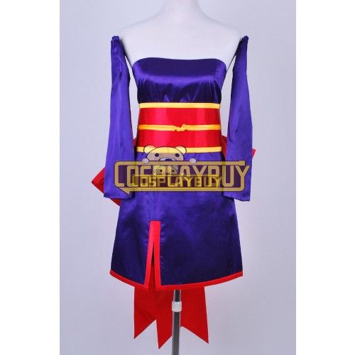 DOA Cosplay Ayane Purple Dress