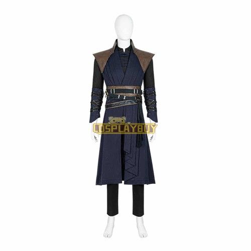 Doctor Strange in the Multiverse of Madness Evil Doctor Strange Blue Eition Cosplay Costume