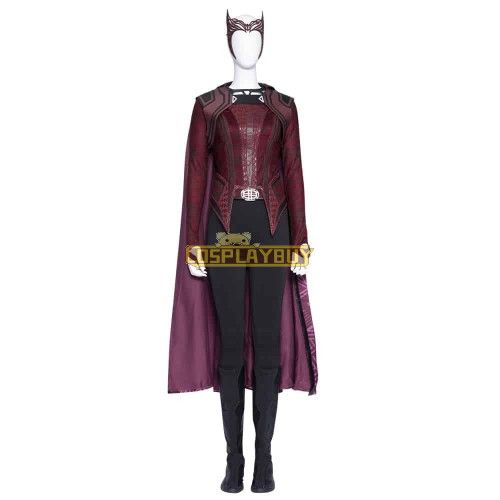 Doctor Strange in the Multiverse of Madness Wanda Maximoff Scarlet Witch Cosplay Costume