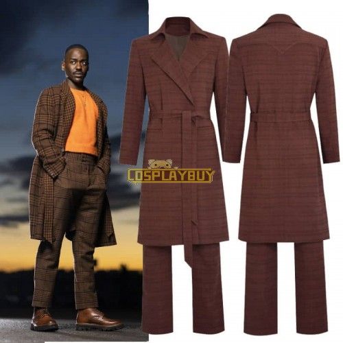 Doctor Who 15th Doctors Suit Wool Fifteenth Dr Cosplay Costumes