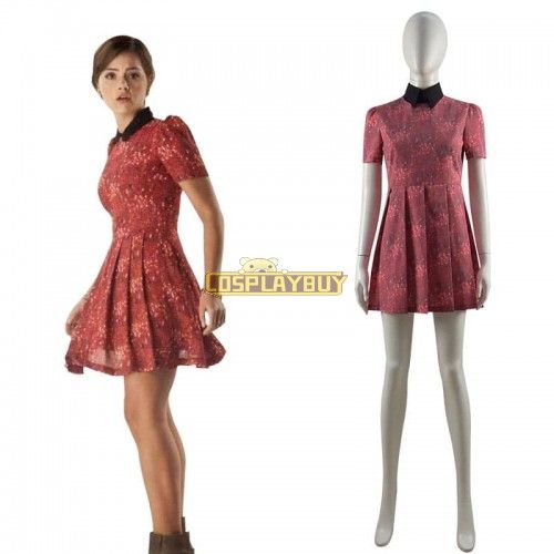 Doctor Who Claras Red Dress Cosplay Costume