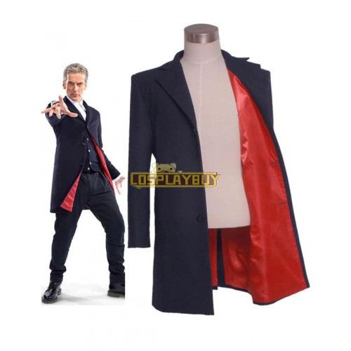 Doctor Who Coat 12th Twelfth Doctor Coat Peter Capaldi Costume For