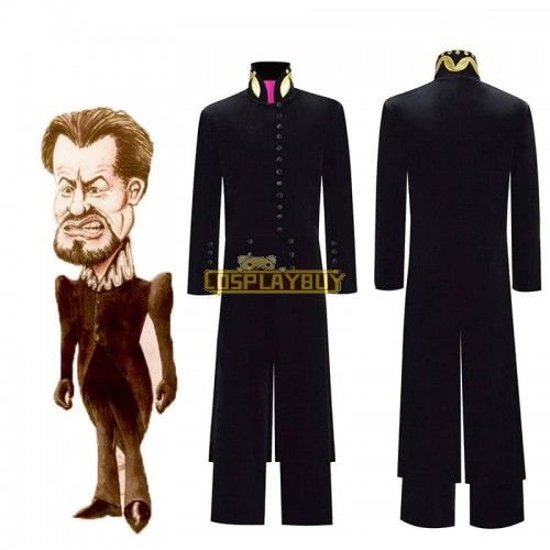 Doctor Who Cosplay The Master Dr. Who Costume Anthony Ainley Suit Outfit