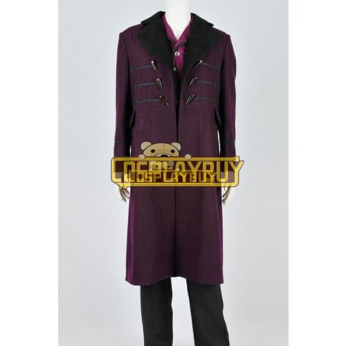 Doctor Who The 11th Purple Trench Coat Vest