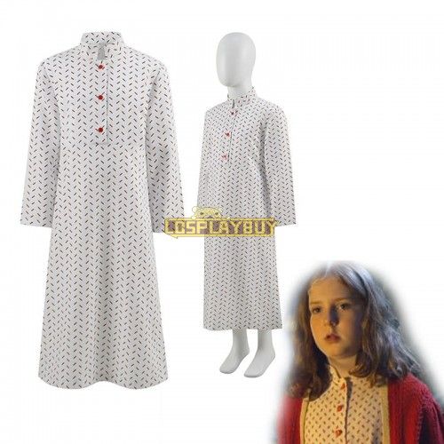 Doctor Who Little Amelia Pond Cosplay Young Amy Pond Costume Women Kids Night Dress