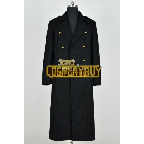 Doctor Who Jack Harkness Black Trench Coat