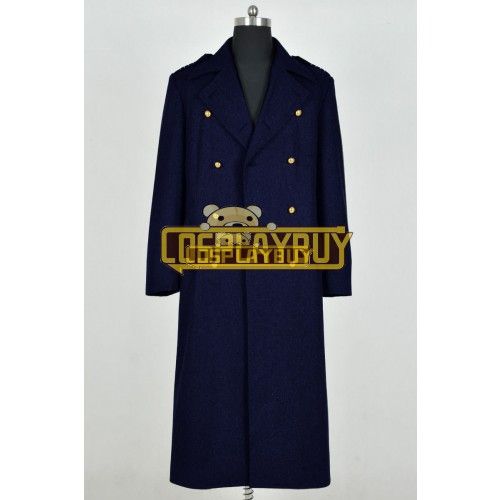 Doctor Who Jack Harkness Dark Blue Trench Coat