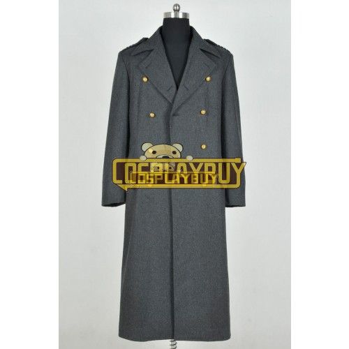 Doctor Who Jack Harkness Dark Gray Trench Coat