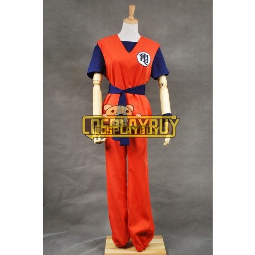 Dragon Ball Cosplay Son Goku Costume Female Ver