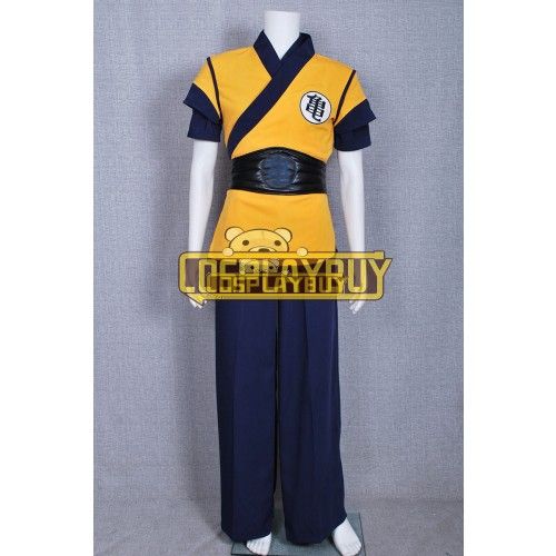 Dragon Ball Cosplay Son Goku Yellow Costume