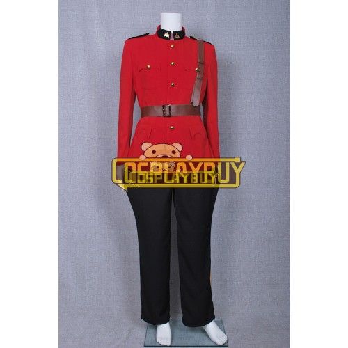 Due South Costume Red Mountie Serge Uniform