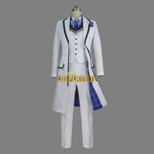 Fate/Grand Order Arthur Pendragon White Rose Uniform Cosplay Costume