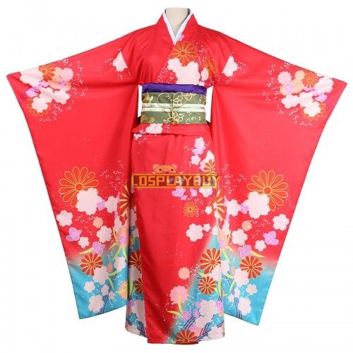 Fate/Grand Order Marie Antoinette Kimono Cosplay Costume