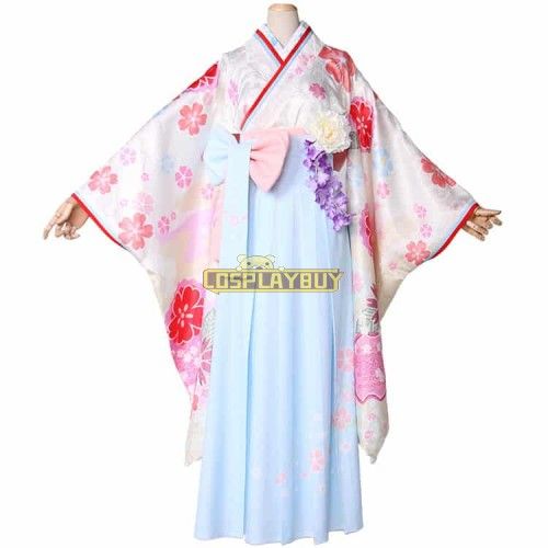 Fate/Grand Order Mash Kyrielight Kimono Cosplay Costume