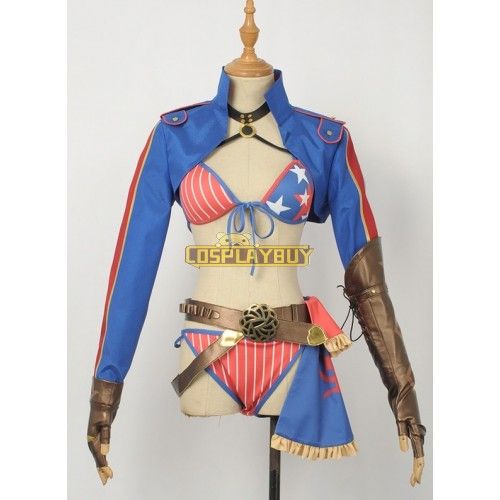 Fate/Grand Order Miyamoto Musashi Swim Cosplay Costume