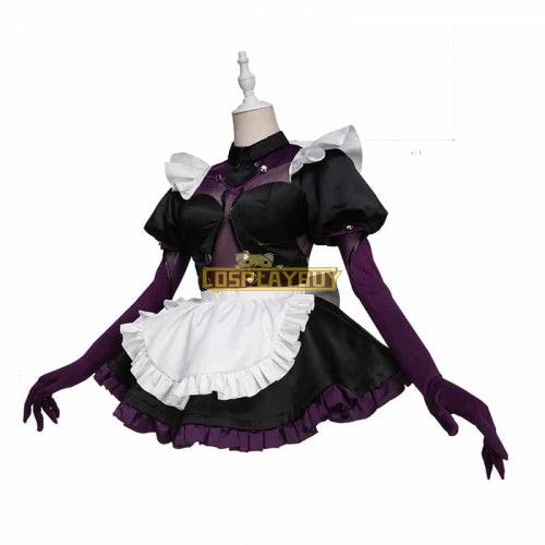 Fate/Grand Order Scathach Maid Cosplay Costume