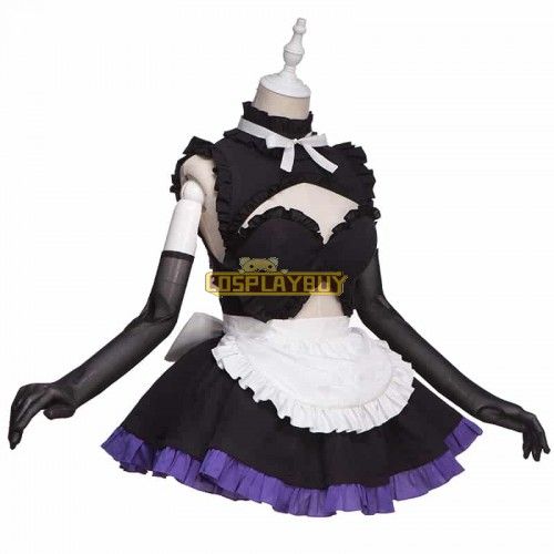 Fate/Grand Order Scathach Maid Cosplay Costume