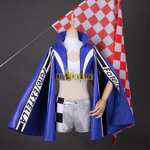 Fate/Grand Order Tamamo no Mae Racing Cosplay Costume