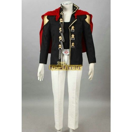 Final Fantasy Type-0 Suzaku Peristylium Class Zero Nine Cosplay Costume