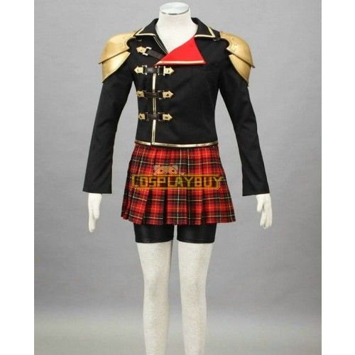 Final Fantasy Type-0 Suzaku Peristylium Class Zero Seven Cosplay Costume