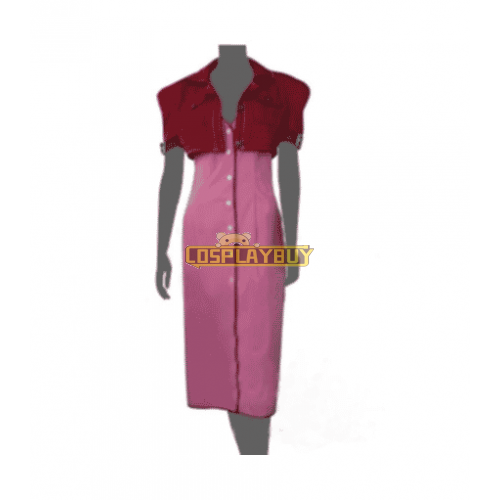 Final Fantasy VII 7 Aerith Cosplay Costume