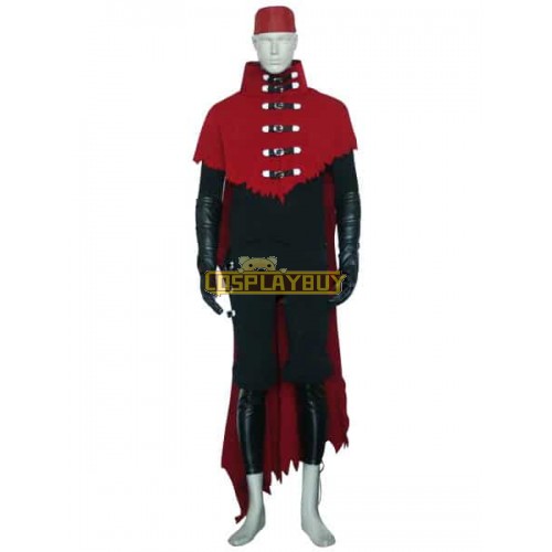 Final Fantasy VII 7 Vincent Valentine Cosplay Costume