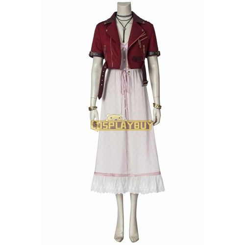 Final Fantasy VII Crisis Core: Aerith Gainsborough Cosplay Costume