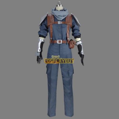 Final Fantasy VII Remake Shinra Security Officer Cosplay Costume