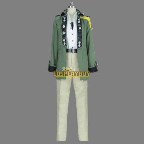 Final Fantasy XIII 13 Sazh Katzroy Cosplay Costume