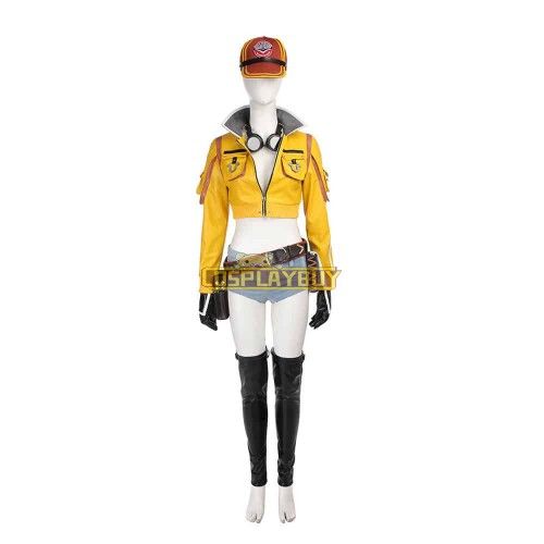 Final Fantasy XV Cindy Aurum Cosplay Costume Version 3