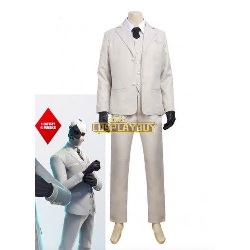 Fortnite Battle Royale Wild Card Uniform Cosplay Costume